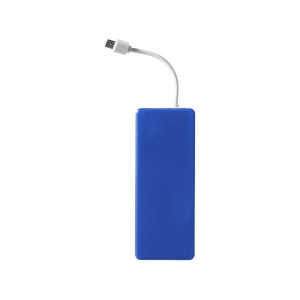 Портативное зарядное устройство Current, 1200 mAh, ярко-синий