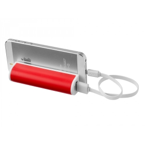 Портативное зарядное устройство Stuck on You, 2200 mAh, красный