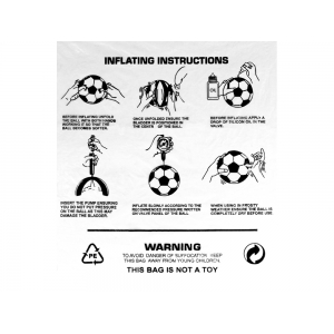 Футбольный мяч Curve, ярко-синий/белый