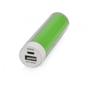 Портативное зарядное устройство Тианж, 2200 mAh, зеленое яблоко