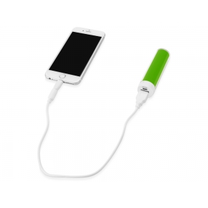 Портативное зарядное устройство Тианж, 2200 mAh, зеленое яблоко
