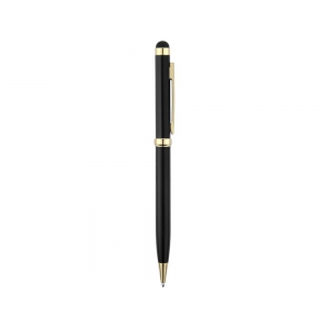 Ручка шариковая Голд Сойер со стилусом, черный
