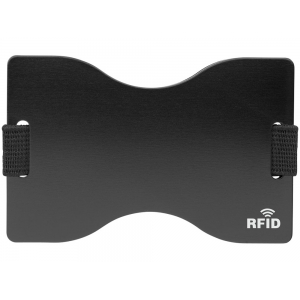 Чехол для карт RFID Adventurer, черный