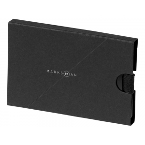 Чехол для карт RFID Adventurer, черный