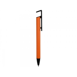Ручка-подставка шариковая Кипер Металл, оранжевый