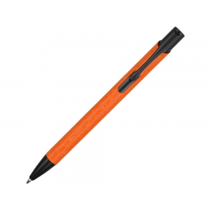 Ручка металлическая шариковая Crepa, оранжевый/черный