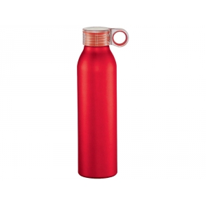 Спортивная алюминиевая бутылка Grom, красный