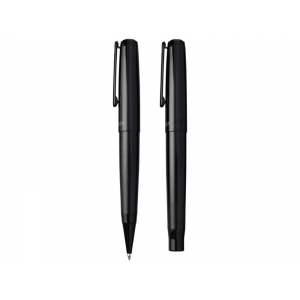 Подарочный набор ручек Gloss Duo, черный