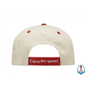 Бейсболка 2018 FIFA World Cup Russia™, бежевый/красный