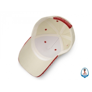 Бейсболка 2018 FIFA World Cup Russia™, бежевый/красный