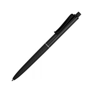 Ручка пластиковая soft-touch шариковая Plane, черный