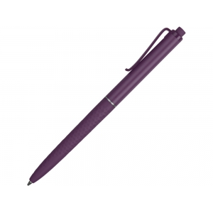 Ручка пластиковая soft-touch шариковая Plane, фиолетовый