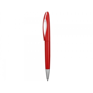 Ручка пластиковая шариковая Chink, красный/белый
