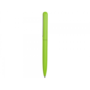 Ручка металлическая шариковая Skate, зеленое яблоко/серебристый