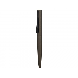 Ручка металлическая шариковая Bevel, серый/черный