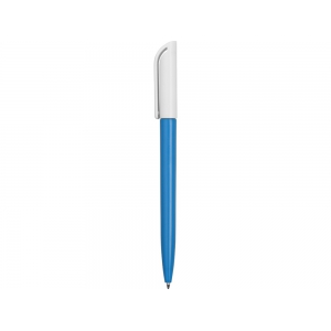 Ручка пластиковая шариковая Миллениум Color BRL, голубой/белый