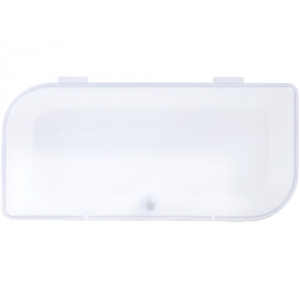 Велосипедный фонарь Zeta в футляре, 2 шт, прозрачный