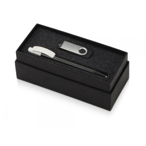Подарочный набор Uma Memory с ручкой и флешкой, черный