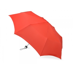 Зонт складной Tempe, механический, 3 сложения, с чехлом, красный
