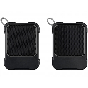 Водонепроницаемые колонки Bond с функцией Bluetooth® для использования на открытом воздухе, черный