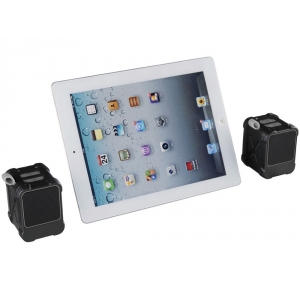 Водонепроницаемые колонки Bond с функцией Bluetooth® для использования на открытом воздухе, черный