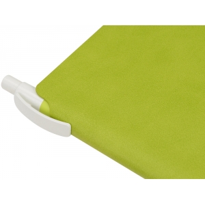 Блокнот Notepeno 130x205 мм с тонированными линованными страницами, зеленое яблоко