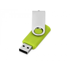 Флеш-карта USB 2.0 32 Gb Квебек, зеленое яблоко