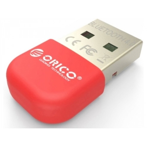 Адаптер USB Bluetooth Orico BTA-403 (красный)