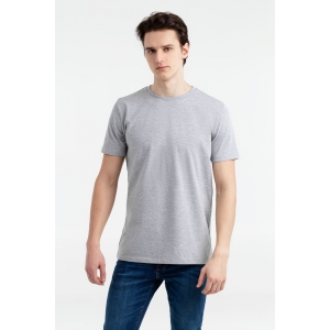 Футболка мужская T-bolka Stretch Light, серый меланж