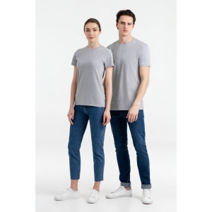 Футболка мужская T-bolka Stretch Light, серый меланж