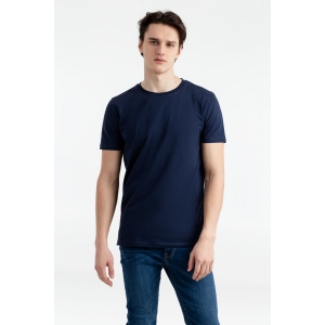 Футболка мужская T-bolka Stretch Light, темно-синяя (navy)