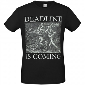 Футболка Deadline, черная, размер L