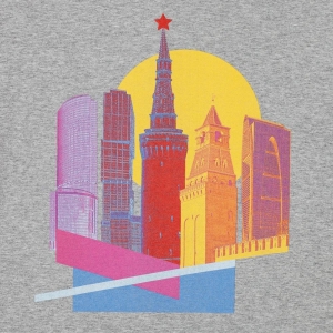 Футболка Moscow State of Mind, серый меланж