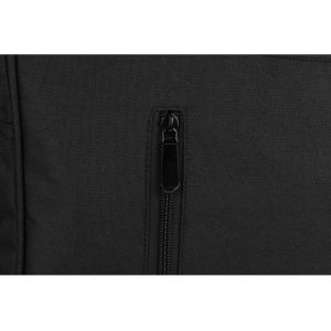 Сумка для ноутбука Wing с вертикальным наружным карманом, черный