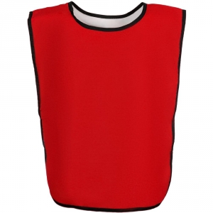 Манишка Outfit, двусторонняя, белая с красным, размер L