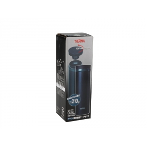 Термос со стальной колбой тм THERMOS JNO-500-BK SS Vac. Insulated Flask,500ml, черный