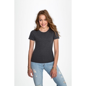 Футболка женская Regent Fit Women, коричневая (терракотовая)