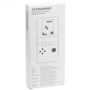 Игровая консоль Tetramino Transparent, синяя