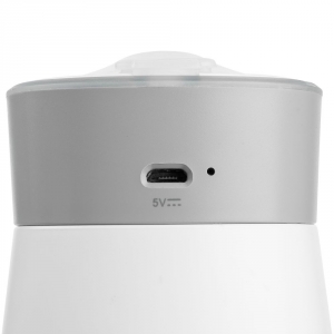 Увлажнитель воздуха с вентилятором и лампой airCan, белый
