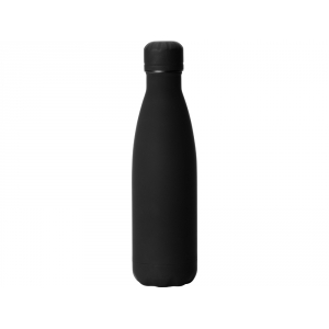 Термобутылка Актив Soft Touch, 500мл, черный