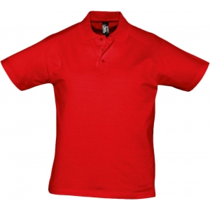 Рубашка поло мужская Prescott men 170 красная, размер 3XL