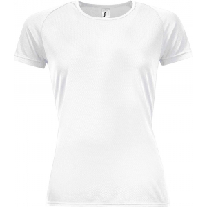 Футболка женская Sporty Women 140 белая, размер XS