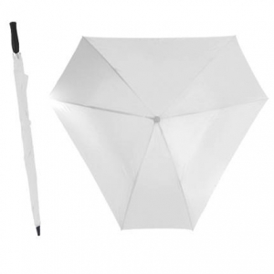 Зонт-трость Triangle механический (белый)
