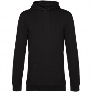 Толстовка с капюшоном унисекс Hoodie, черная, размер 3XL