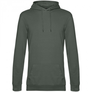 Толстовка с капюшоном унисекс Hoodie, хаки, размер XS