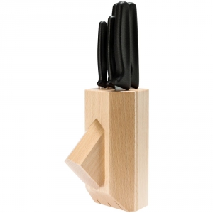 Набор из 5 ножей Victorinox Standart в деревянной подставке