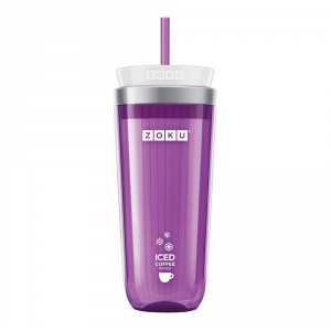 Стакан для охлаждения напитков Iced Coffee Maker, фиолетовый