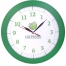Часы настенные Vivid Large, зеленые