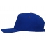 Бейсболка New York  5-ти панельная  с металлической застежкой и фурнитурой, классический синий