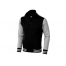 Толстовка Varsity, черный/натуральный белый